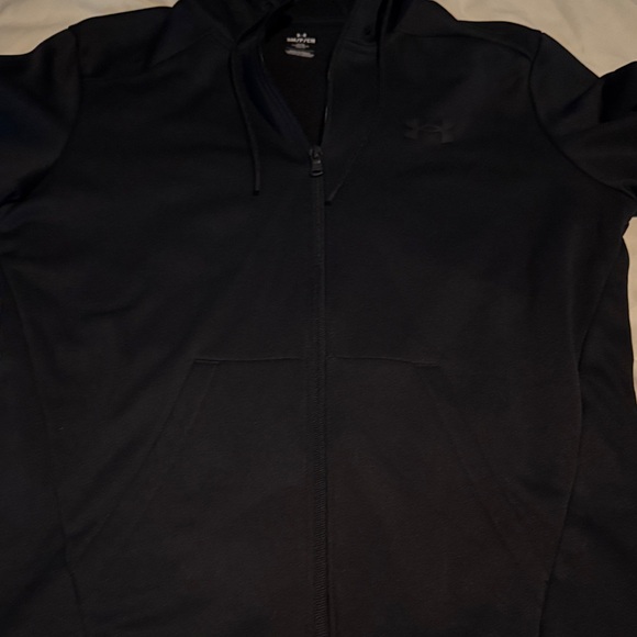 Under Armour Men's Black Zip-Up Sweater - Picture 2 of 3